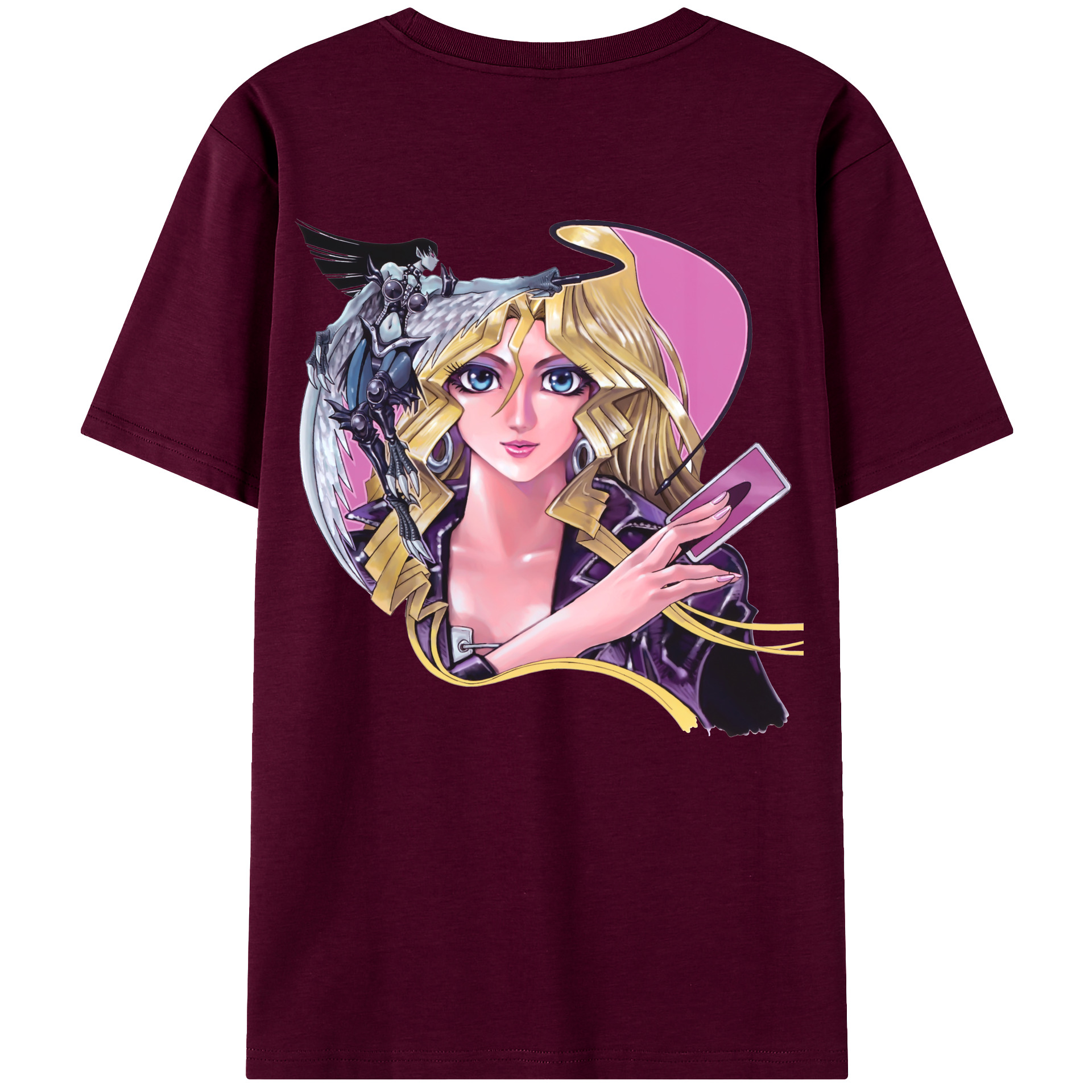 （画像用） 遊☆戯☆王 Yu-Gi-Oh! レディース半袖Tシャツ(バックプリント)